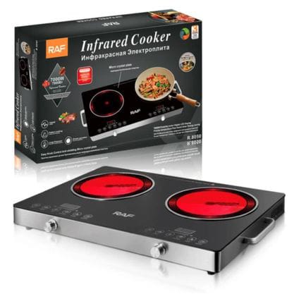 COCINA DE INDUCCION DE 2 HORNILLAS DE 7000W R.8050