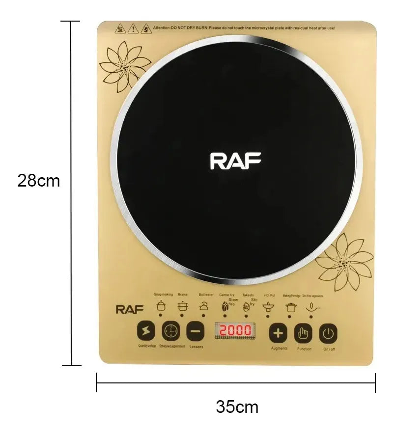 COCINA DE INDUCCION RAF R.8017 DE 3500W