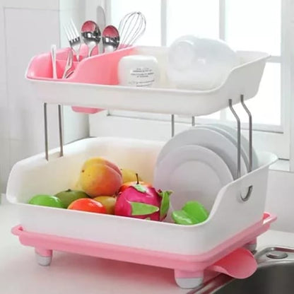ESCURRIDOR DE PLATOS DISH RACK 2 NIV