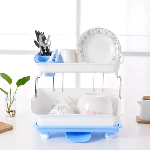 ESCURRIDOR DE PLATOS DISH RACK 2 NIV