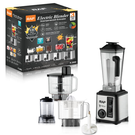 LICUADORA ELÉCTRICA  MULTIFUNCIONAL RAF - 3 LT DE 2600W R.2880