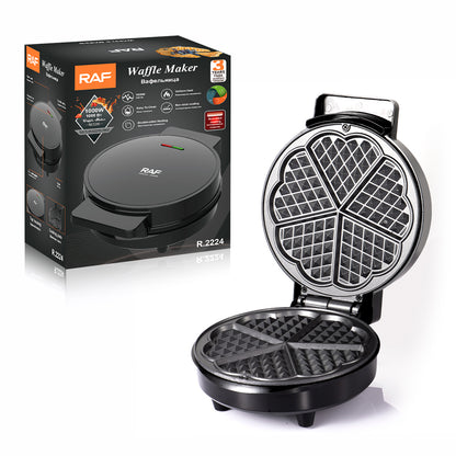 MÁQUINA ELÉCTRICA PARA GOFRES RAF R.2224 – 1000W | ANTIADHERENTE & FÁCIL DE USAR