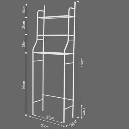 ORGANIZADOR DE BAÑO  METÁLICO