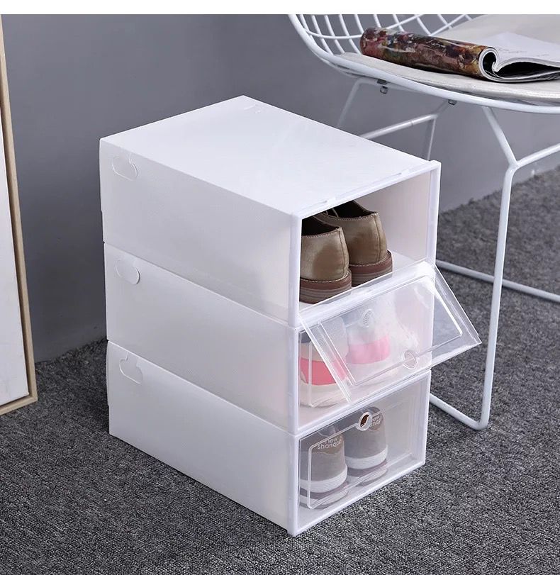 ZAPATERA DE PLASTICO APILABLES