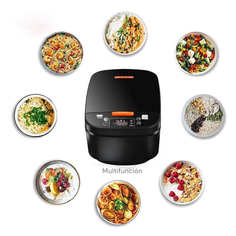 OLLA ARROCERA DIGITAL SILVER 5LT TK-208 900W