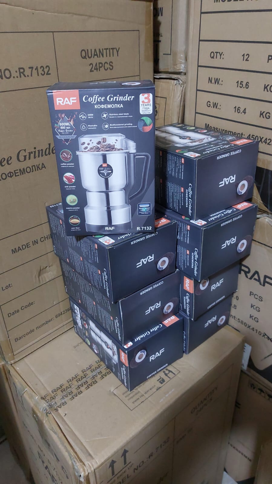 MOLINILLO RAF DE CAFE DE 8 ASPAS R.7132