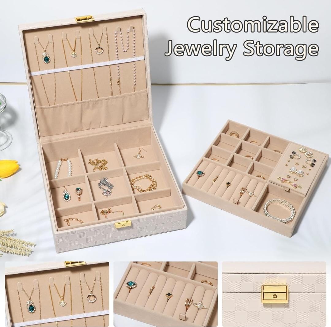 ORG DE JOYAS DE 2 NIVELES GRANDE MS-3132
