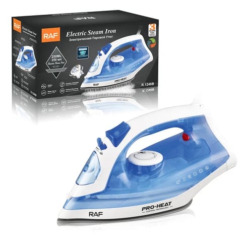 PLANCHA DE VAPOR ELECTRICA 1600W RAF R.1246B