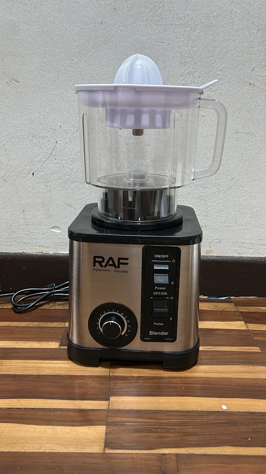 LICUADORA RAF ELECTRICA 5 EN 1 3LT 2600W