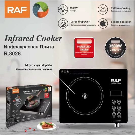 COCINA INFRARROJO RAF R.8026 DE 3500W