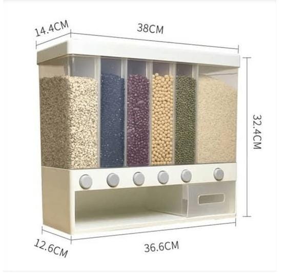 DISPENSADOR DE MESTRAS DE 7 DIV DE 10 KLS